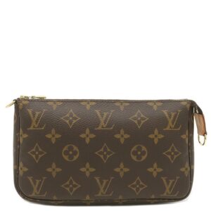 ルイヴィトン LOUIS VUITTON アクセサリーポーチ ポシェット アクセソワール モノグラムキャンバス モノグラム ゴールド金具 ポーチ ハンドバッグ M51980 SL0023 【中古】