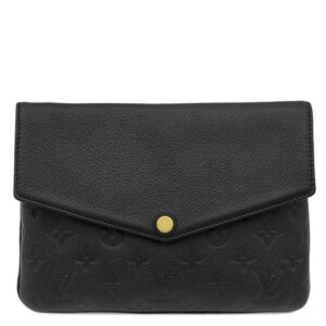 ルイヴィトン LOUIS VUITTON ショルダーバッグ トワイス モノグラムアンプラント ノワール ゴールド金具 黒 M50258 AR3166 【中古】中古品