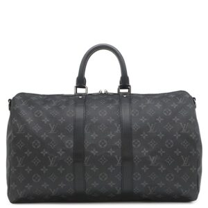 【★3％OFFクーポン】ルイヴィトン LOUIS VUITTON ボストンバッグ キーポル バンドリエール 45 モノグラムエクリプス モノグラムエクリプス ガンメタル金具 旅行バッグ M40569 DU1109 【中古】中古美品