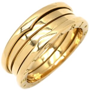 ブルガリ BVLGARI リング 指輪 ビーゼロワン B-zero1 2バンドリング イエローゴールド #63(JP23) 750 18金 AU750 21.5号 【箱】 【中古】