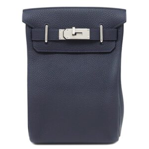 エルメス HERMES ボディバッグ ケリー アッカド PM トゴ ブルーニュイ シルバー金具 ショルダー U 【保存袋】 【中古】新品同様品
