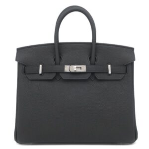 エルメス HERMES ハンドバッグ バーキン25 トゴ ブラック シルバー金具 新品 未使用 黒 2026年製 G 【箱】 【中古】未使用保管品