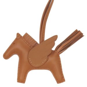 エルメス HERMES バッグチャーム ロデオPM ペガサス アニョーミロ ゴールド 新品 未使用 ソーゴールド 2024年製 W 【中古】新品同様品