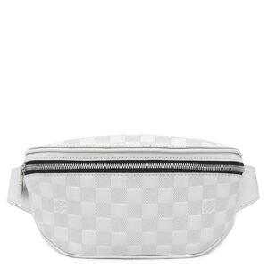 【★3％OFFクーポン】ルイヴィトン LOUIS VUITTON ボディバッグ キャンパス バムバッグ ダミエキャンバス ダミエアンフィニ ブロン マットシルバー金具 ウエストバッグ N40326 CA5109 【中古】中古美品