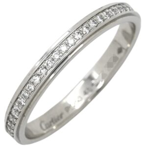 カルティエ Cartier リング 指輪 ダムール ウエディング ダイヤ プラチナシルバー #48 フルエタニティ PT 950 8号 B4093600 【中古】中古美品