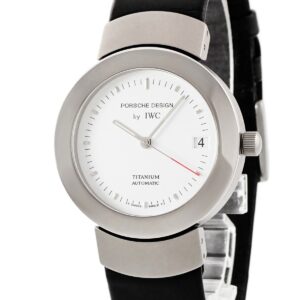 IWC IWC ポルシェデザイン チタニウム オートマティック IW3520-02 デイト ホワイト メンズ 腕時計自動巻き ホワイト 【中古】中古美品