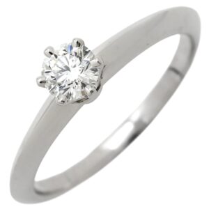 ティファニー Tiffany & Co リング 指輪 ソリティア ダイヤリング プラチナシルバー T＆Co. 一粒 1P 立爪 0.27ct プラチナ950 10.5号 【箱】 【中古】中古美品
