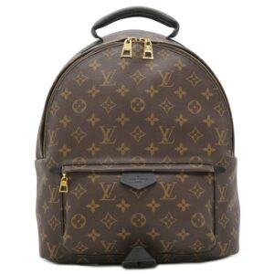 ルイヴィトン LOUIS VUITTON リュック・デイパック パームスプリングス バックパック MM モノグラムキャンバス モノグラム ゴールド金具 茶 M44874 PL4199 【中古】