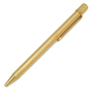 カルティエ Cartier ボールペン マスト ドゥ カルティエ ゴドロン GP ゴールド インク切れ 筆記具 【ケース】 【中古】