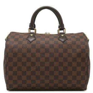 ルイヴィトン LOUIS VUITTON 2WAYバッグ スピーディ バンドリエール30 ダミエキャンバス ダミエエベヌ ゴールド金具 茶 ボストン ショルダー N41183 AA4196 【箱】 【中古】