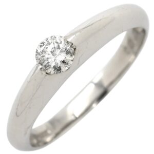 リング 指輪 ダイヤモンド 0.21ct プラチナシルバー 1石 1粒 1P ブリリアントカット プラチナ900 11号 【中古】中古品