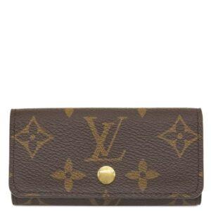 【SALE】 ルイヴィトン LOUIS VUITTON キーケース ミュルティクレ 4 モノグラムキャンバス モノグラム ゴールド金具 鍵入れ 4連 4本 M69517 RFID 【保存袋】 【中古】