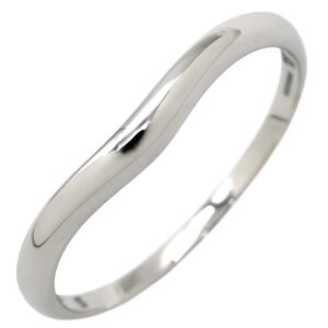 ブルガリ BVLGARI リング 指輪 フェディ ウェディングリング プラチナシルバー S プラチナ950 シンプル 17号 【中古】中古美品