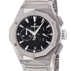 ウブロ HUBLOT クラシックフュージョン オーリンスキー フルチタニウム 549.NI.1270.NI.ORL23 新品同様 限定 メンズ 腕時計自動巻き ブラック 【中古】新品同様品