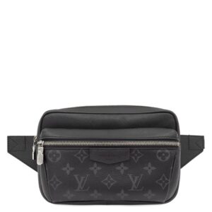 ルイヴィトン LOUIS VUITTON ボディバッグ バムバッグ アウトドア タイガ モノグラムエクリプス ブラック シルバー金具 黒 タイガラマ ショルダー M30245 FO0261 【中古】