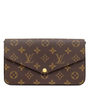 【★3％OFFクーポン】ルイヴィトン LOUIS VUITTON チェーンウォレット ポシェット フェリシー モノグラムキャンバス モノグラム ゴールド金具 チェーンショルダー 未使用 M81896 RFID 【箱】 【中古】未使用保管品