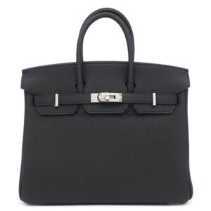 エルメス HERMES ハンドバッグ バーキン 25 トゴ ブラック シルバー金具 新品 未使用 黒 2026年製 G 【箱】 【中古】未使用保管品