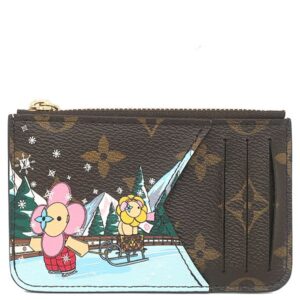 【SALE】 ルイヴィトン LOUIS VUITTON カードケース ポルトカルト ロミー モノグラムキャンバス モノグラム×マルチカラー ゴールド金具 ヴィヴィエンヌ フラグメントケース M82939 RFID 【箱】 【中古】