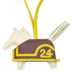 エルメス HERMES バッグチャーム ロデオ ロベオ24 PM アニョーミロ スイフト クレ×テール×ジョーヌドナポリ 新品 未使用 2025年製 K 【箱】 【中古】未使用保管品