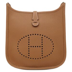 エルメス HERMES ショルダーバッグ エヴリン 23 トリヨンクレマンス ゴールド ゴールド金具 新品 未使用 茶 2026年製 G 【箱】 【中古】未使用保管品
