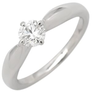 ブルガリ BVLGARI リング 指輪 デディカータ ア ヴェネチア トルッチェロ プラチナシルバー プラチナ950 1粒 ダイヤ ラウンドブリリアント 8号 【中古】中古美品