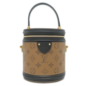 ルイヴィトン LOUIS VUITTON 2WAYバッグ カンヌ モノグラムキャンバス モノグラムリバースキャンバス モノグラムリバース ゴールド金具 茶 ハンドバッグ ショルダー M43986 RFID 【保存袋】 【中古】新品同様品