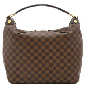 ルイヴィトン LOUIS VUITTON ハンドバッグ ドゥオモホーボー ダミエキャンバス ダミエエベヌ ゴールド金具 茶 ショルダーバッグ 肩掛け N41861 AR4127 【中古】