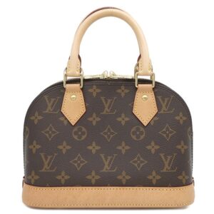 ルイヴィトン LOUIS VUITTON 2WAYバッグ アルマ BB モノグラムキャンバス モノグラム ゴールド金具 茶 ハンドバッグ パドロック欠品 M53152 RFID 【中古】中古美品