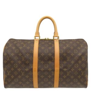 ルイヴィトン LOUIS VUITTON ボストンバッグ キーポル 45 モノグラムキャンバス モノグラム ゴールド金具 茶 ポワニエ・ネームタグ欠品 M41428 MB2193 【中古】中古美品