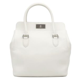 エルメス HERMES 2WAYバッグ ツールボックス 26 ヴォースイフト ホワイト シルバー金具 ショルダー □R 【保存袋】 【中古】中古美品