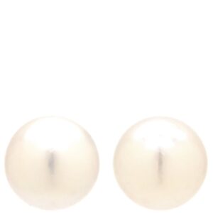 タサキ TASAKI ピアス パール ホワイト×プラチナシルバー 真珠 1P 1粒 プラチナ 【箱】 【中古】中古品