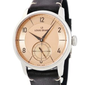 ルイ・エラール LOUIS ERARD エクセレンス スモールセコンド テラコッタ 42mm LE34237AA07BVA25 未使用 メンズ 腕時計自動巻き オレンジ 【中古】