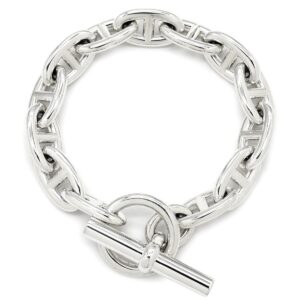 エルメス HERMES ブレスレット シェーヌダンクル GM シルバー925 シルバー 13コマ スターリングシルバー AG925 【中古】