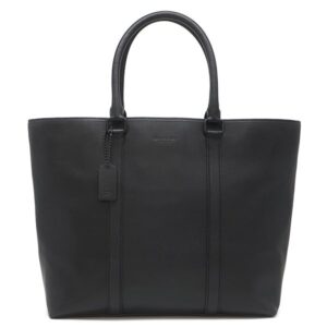 コーチ COACH トートバッグ メトロポリタン トートバッグ レザー ブラック マットブラック金具 メルセデスベンツ コラボ 130周年記念 非売品 72114G 【中古】新品同様品