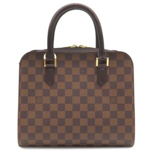 ルイヴィトン LOUIS VUITTON ハンドバッグ トリアナ ダミエキャンバス ダミエエベヌ ゴールド金具 茶 N51155 VI0045 【保存袋】 【中古】
