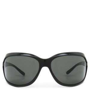 プラダ PRADA サングラス アイウェア 72□16 プラスチック ブラック シルバー金具 GACKT ガクト着用モデル クリアブラック SPR14G 【箱】 【中古】