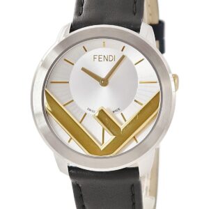 フェンディ FENDI エフ イズ フェンディ ラナウェイ 41MM F710114011 未使用 シルバー×ゴールド メンズ 腕時計クオーツ シルバー 【中古】未使用保管品