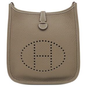 エルメス HERMES ショルダーバッグ エヴリンTPM ロング アマゾン トリヨンクレマンス エトゥープ シルバー金具 新品 未使用 W刻印(2024年製) 【箱】 【中古】
