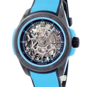 ノルケイン NORQAIN ワイルドワン スケルトン 39MM スカイブルー N3001.07Q02.B02.R03 未使用 メンズ レディース 腕時計自動巻き シルバー 【中古】未使用保管品
