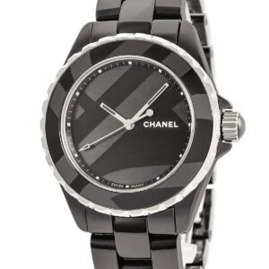 シャネル CHANEL J12 アンタイトル 38mm リミテッド H5581 ブラック セラミック 黒 限定 メンズ 腕時計自動巻き ブラック 【中古】