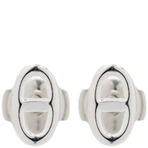 エルメス HERMES ピアス シェーヌダンクル ファランドール シルバー925 シルバー AG925 SV925 【箱】 【中古】