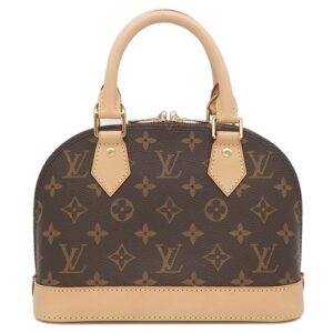 ルイヴィトン LOUIS VUITTON 2WAYバッグ アルマ BB モノグラムキャンバス モノグラム ゴールド金具 茶 ショルダー ハンドバッグ M46990 RFID 【箱】 【中古】
