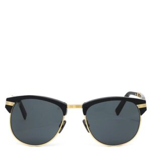ルイヴィトン LOUIS VUITTON サングラス LVインザポケット 55□20 プラスチック ブラック ゴールド金具 黒 折り畳み Z1017U RG2242 【保存袋】 【中古】