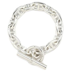 エルメス HERMES ブレスレット シェーヌダンクル GM シルバー925 シルバー 13コマ スターリングシルバー AG925 【ケース】 【中古】