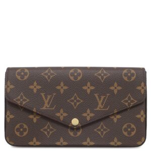 【★3％OFFクーポン】ルイヴィトン LOUIS VUITTON チェーンウォレット ポシェット フェリシー モノグラムキャンバス モノグラム ゴールド金具 チェーンショルダー 未使用 M81896 RFID 【箱】 【中古】未使用保管品