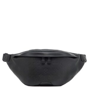 ルイヴィトン LOUIS VUITTON ボディバッグ ディスカバリー バムバッグ PM レザー モノグラムシャドウ ブラック ブラック金具 ウエストバッグ M46036 RFID 【箱】 【中古】新品同様品
