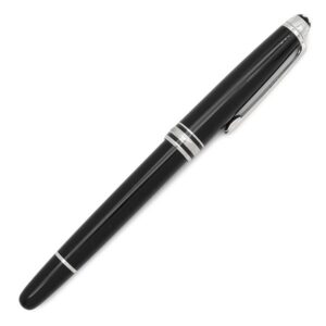 モンブラン Montblanc ボールペン マイスターシュテック シグネチャーフォーグッド クラシック GP プレシャスレジン サファイア ブラック×シルバー ユニセフ サファイア 筆記確認済み 【中古】中古美品