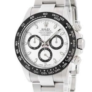 ロレックス ROLEX コスモグラフ デイトナ 116500LN ランダム番 クロノグラフ スモールセコンド ホワイト 白 メンズ 腕時計自動巻き ホワイト 【中古】