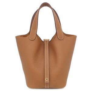 エルメス HERMES ハンドバッグ ピコタンロック 18 PM トリヨンクレマンス ゴールド ゴールド金具 新品 未使用 2025年製 K 【箱】 【中古】