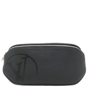 【★3％OFFクーポン】ルイヴィトン LOUIS VUITTON ボディバッグ バムバッグ LV サークル エピレザー ブラック シルバー金具 黒 ショルダー M53300 NZ0128 【保存袋】 【中古】新品同様品